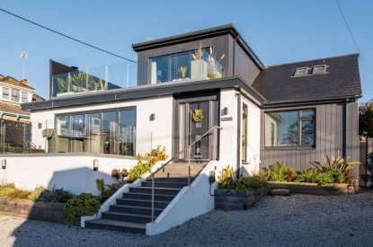 The exterior of Porthleven View, Cornwall