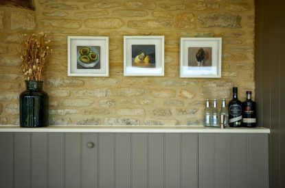 Interior décor at Milk Barn, Cotswolds
