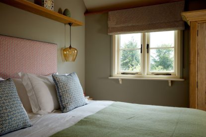 A double bedroom at Milk Barn, Cotswolds