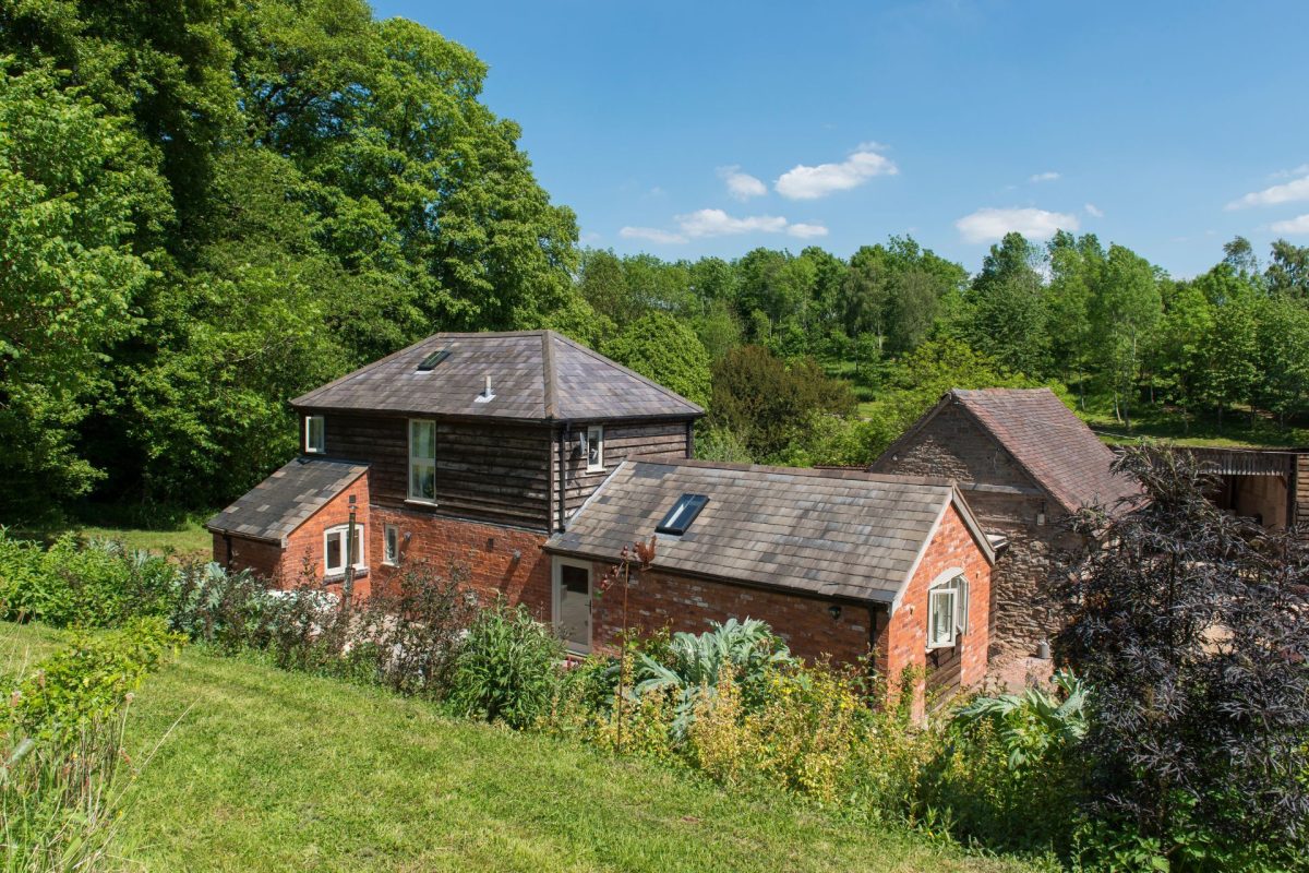 The exterior of Wood Cottage, Worcestershire