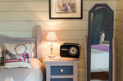 A bedroom at Wood Cottage, Worcestershire