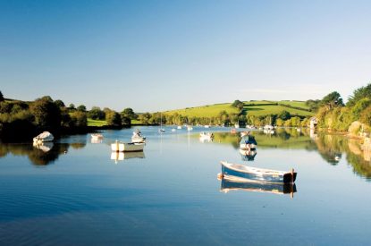 The sea by Beesands Vista, Devon