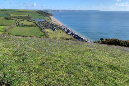 A coastal village near Beesands Vista, Devon