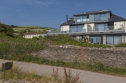 The exterior of Beesands Vista, Devon