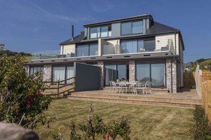 The exterior of Beesands Vista, Devon