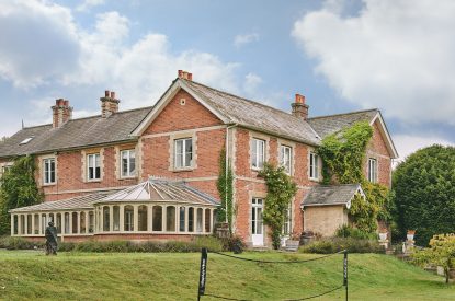 The exterior of The Victorian Manor, Dorset