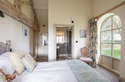 A bedroom at Cowdale Cottage, Yorkshire