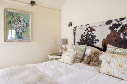 A bedroom at Cowdale Cottage, Yorkshire