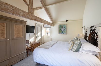 A bedroom at Cowdale Cottage, Yorkshire