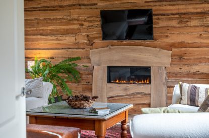 The fire place at Cowdale Cottage, Yorkshire