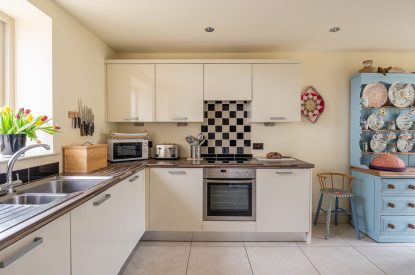 The kitchen at Cowdale Cottage, Yorkshire