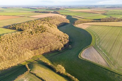 The countryside surrounding at Cowdale Cottage, Yorkshire