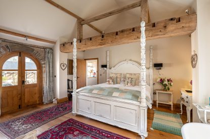 A bedroom at Rabbitdale Barn, Yorkshire
