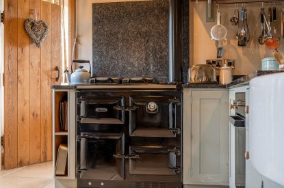 The kitchen at Rabbitdale Barn, Yorkshire
