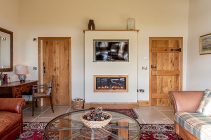 The living room at Rabbitdale Barn, Yorkshire