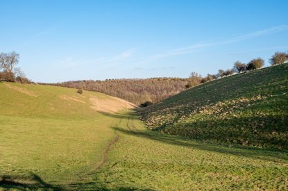 The countryside at Rabbitdale Barn, Yorkshire