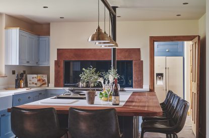 The kitchen at The Old Vicarage, Lake District
