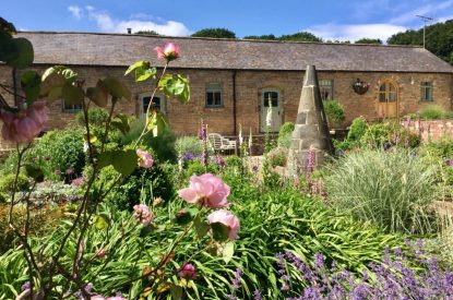 The gardens at Rabbitdale Barn, Yorkshire