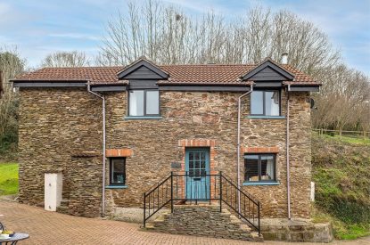 The exterior of Rosefinch Cottage, Devon