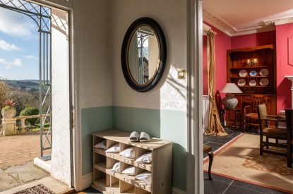 The entrance hall at Kittiwake House, Devon