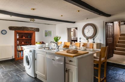 The kitchen at Partridge House, Devon