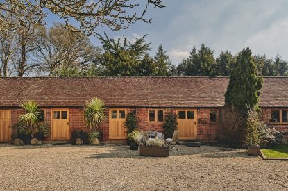 A exterior of Jersey Barn, Chiltern Hills