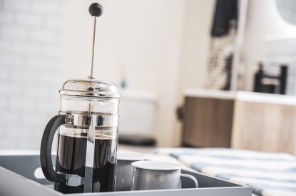 The kitchen at 5 The Quay, Devon