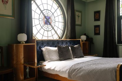 A bedroom at Christie Mansion, Isle of Wight