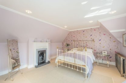 A bedroom at Rose Cottage, Isle of Wight
