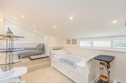 A bedroom at Rose Cottage, Isle of Wight