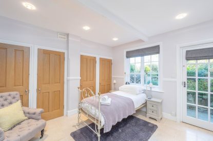 A bedroom at Rose Cottage, Isle of Wight