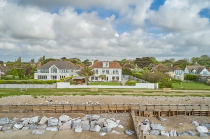 The exterior of Beach Manor, West Sussex
