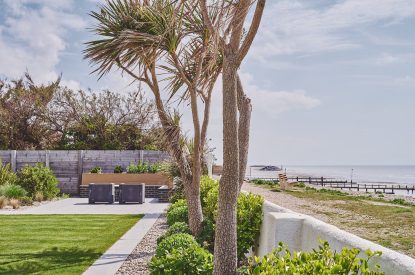 The garden at Beach Manor, West Sussex