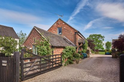 The exterior of Hollington Barns, Peak District
