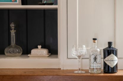 The kitchen at Flax Manor, Somerset