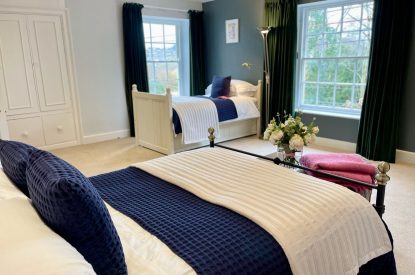 A bedroom at Flax Manor, Somerset