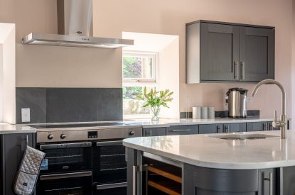 The kitchen at Meadow Barn, Yorkshire