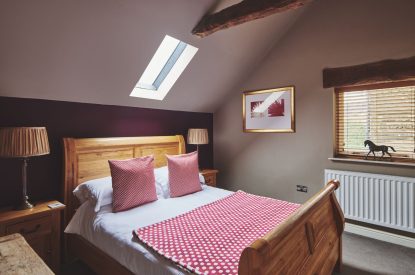 A bedroom at Limestone Barn, Peak District