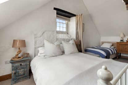 A bedroom at Chapel Cottage, Pembrokeshire