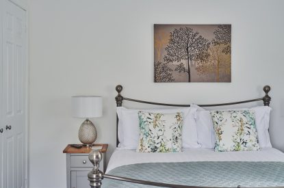 A double bedroom at The Laundry House, Scottish Borders