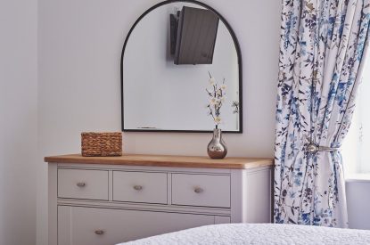 A double bedroom at The Laundry House, Scottish Borders