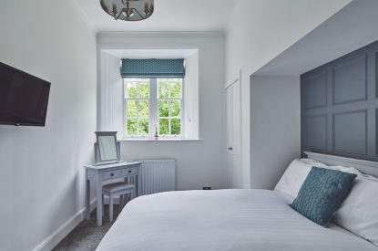 A double bedroom at The Laundry House, Scottish Borders