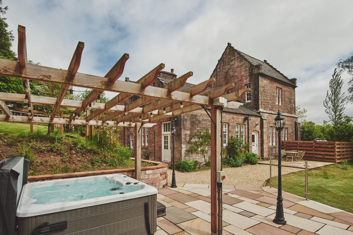 The exterior of The Laundry House, Scottish Borders