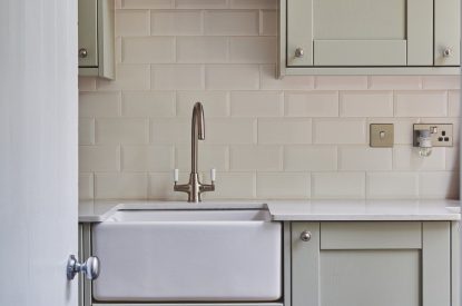 The kitchen at The Laundry House, Scottish Borders