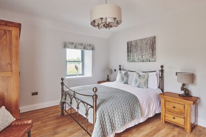 A double bedroom at Bonnie Brae, Scottish Borders