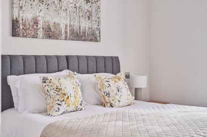 A double bedroom at Bonnie Brae, Scottish Borders