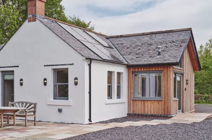 The exterior of Bonnie Brae, Scottish Borders