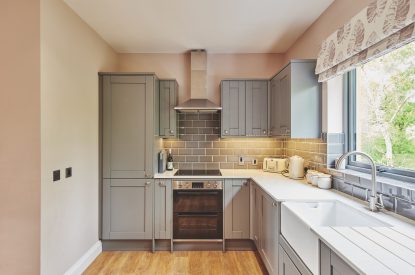 The kitchen at Bonnie Brae, Scottish Borders
