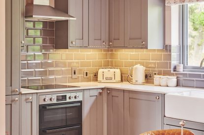 The kitchen at Bonnie Brae, Scottish Borders