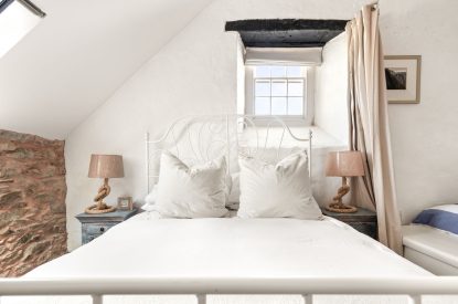 A double bedroom at Chapel Cottage, Pembrokeshire